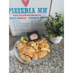 Meniu snitel parizian